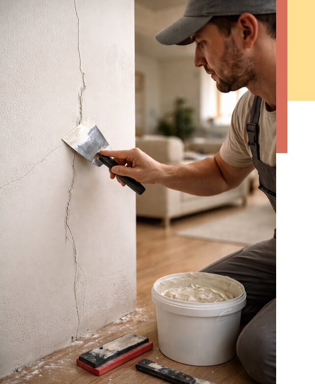 Заделка трещин и сколов в Дюртюли от 2554 руб. — быстро и недорого | ОТДЕЛОЧНИК-Дюр