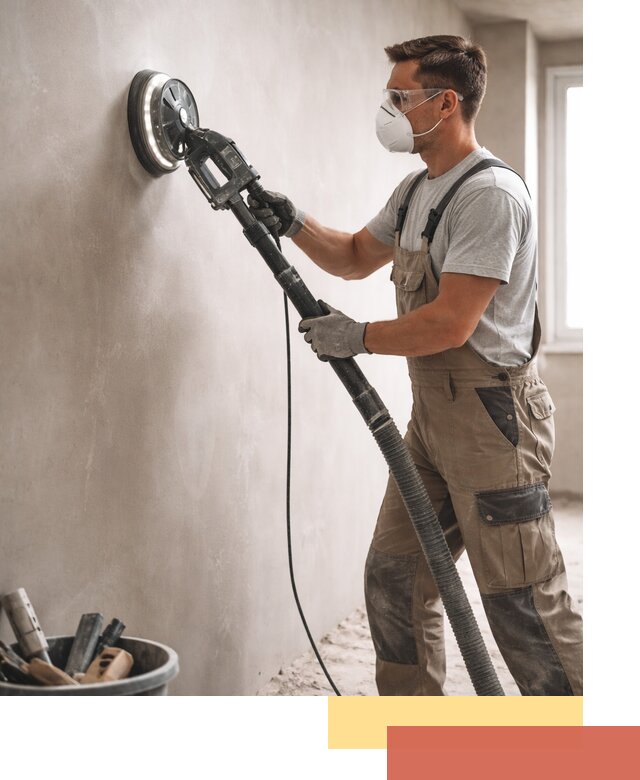 Профессиональная шлифовка стен в Дюртюли быстро и качественно