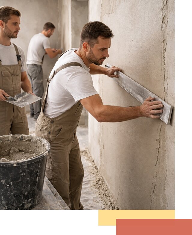 Штукатурка стен без маяков в Дюртюли быстро и качественно