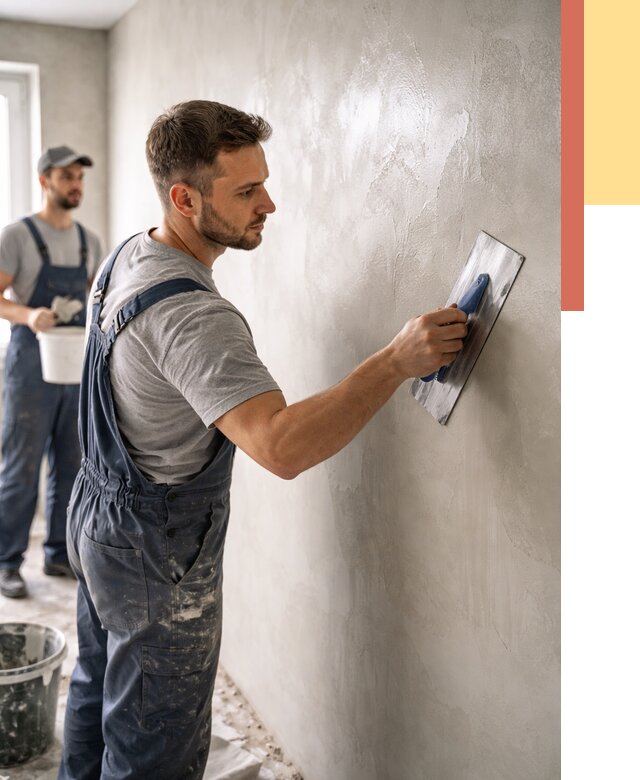 Глянцевание штукатурки стен в Дюртюли от 7819 руб. — услуги и затирка | ОТДЕЛОЧНИК-Дюр