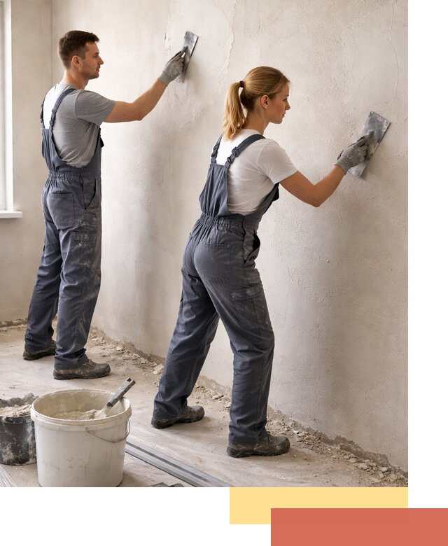 Штукатурка стен под обои в Дюртюли профессионально и быстро