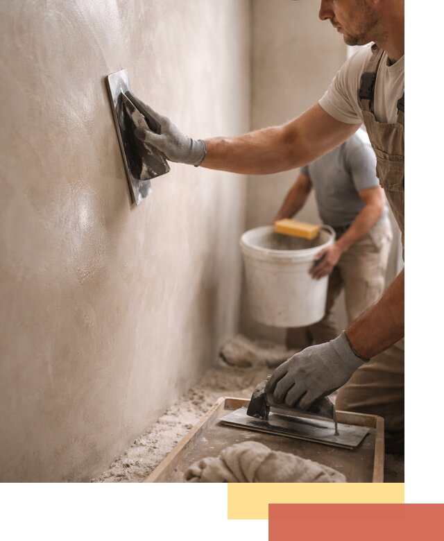 Нанесение марокканской штукатурки таделакт в Дюртюли