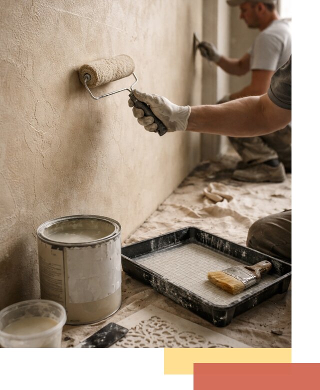 Лессирующая краска для декоративной отделки в Дюртюли