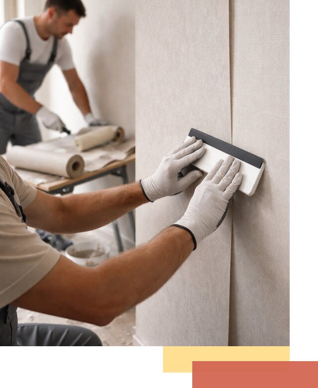 Поклейка обоев под покраску в Дюртюли профессионально и быстро