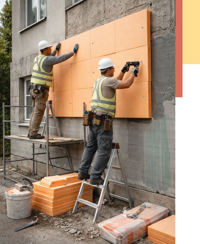 Утепление стен пеноплексом в Дюртюли от 1929 руб./м2 — быстро и недорого | ОТДЕЛОЧНИК-Дюр
