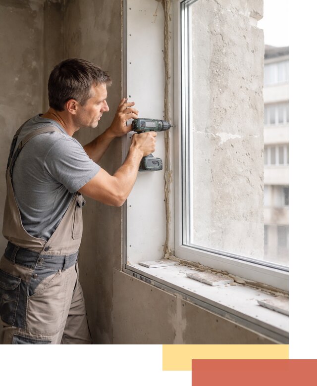 Монтаж гипсокартонных откосов в Дюртюли под ключ