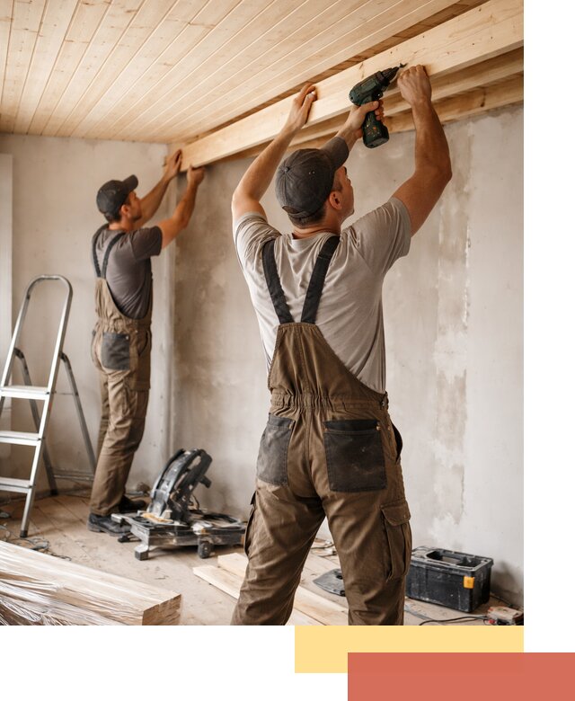 Монтаж потолка из вагонки в Дюртюли профессионально и аккуратно