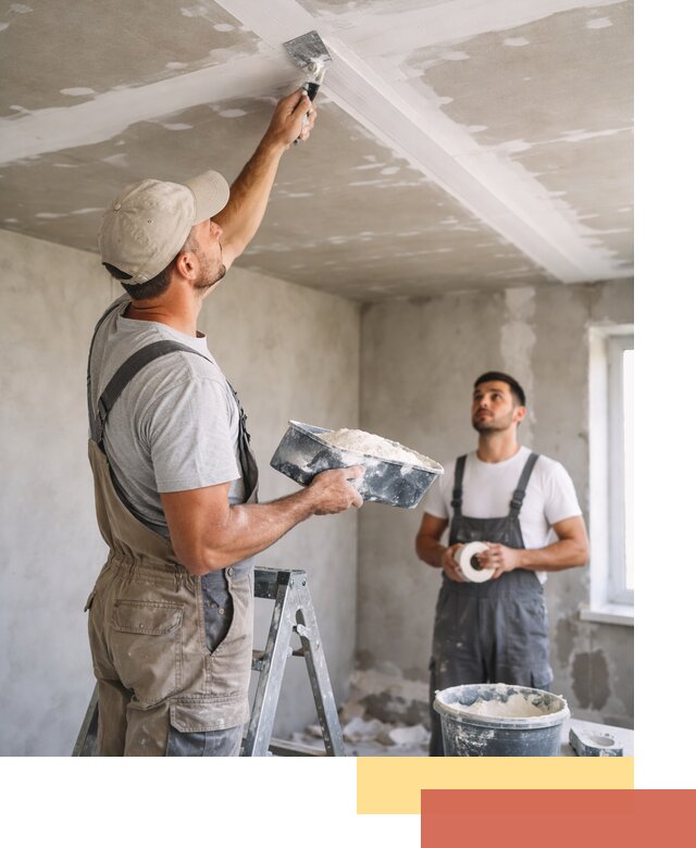 Обработка швов потолка ГКЛ в Дюртюли: качественная заделка и шпатлевка